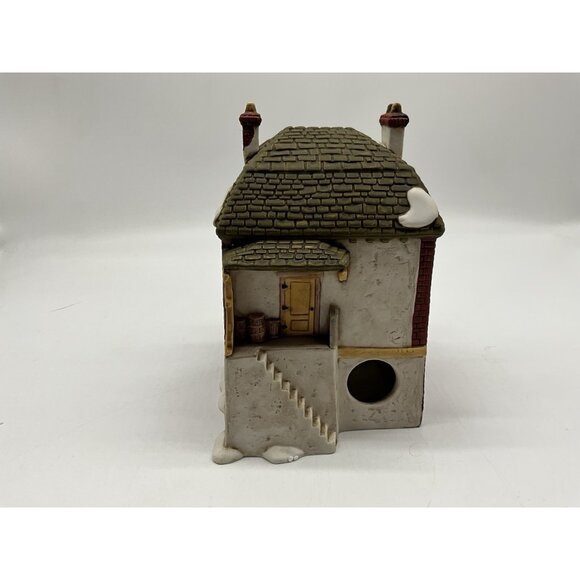 Department 56 Dickens' Village "Fezziwigg's Warehouse" Porcelain Christmas House - Picture 9 of 14